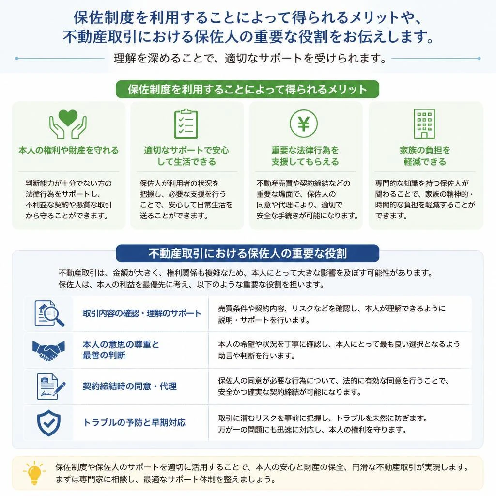 保佐人の役割とメリット