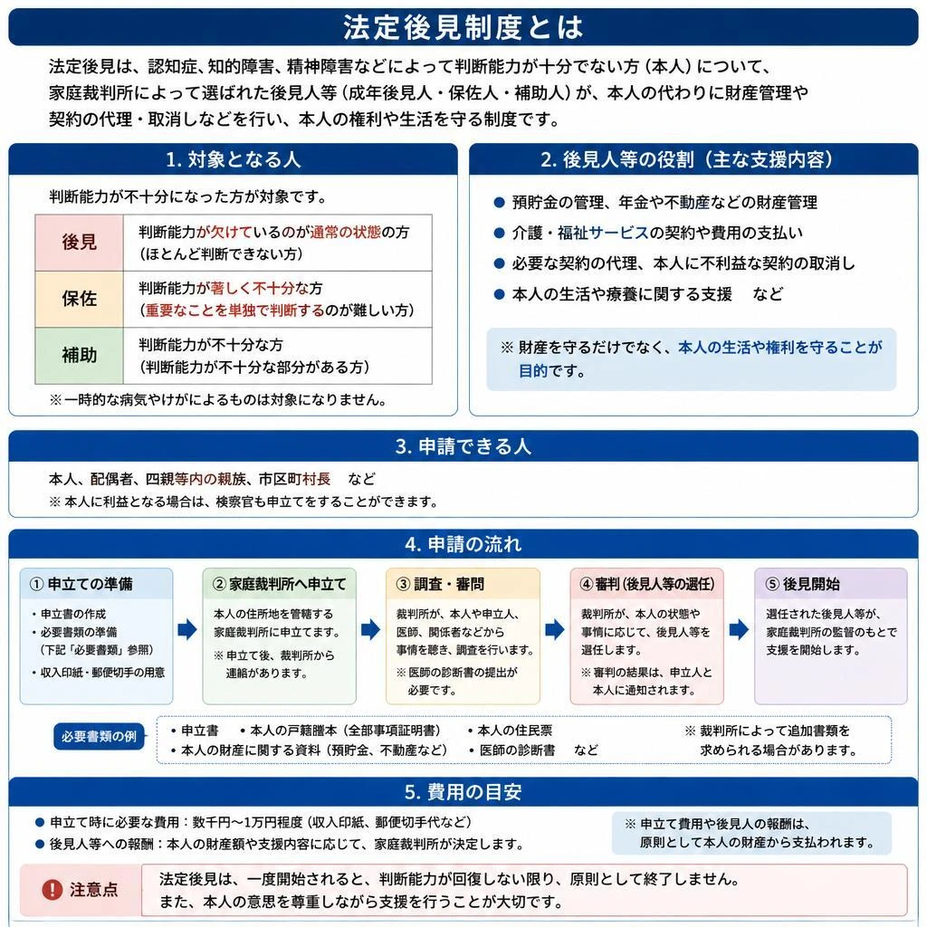法定後見とは？