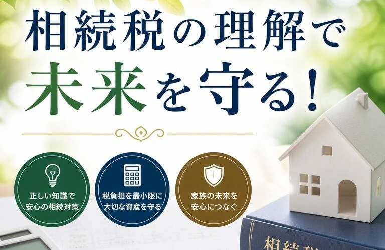 相続税の理解で未来を守る！