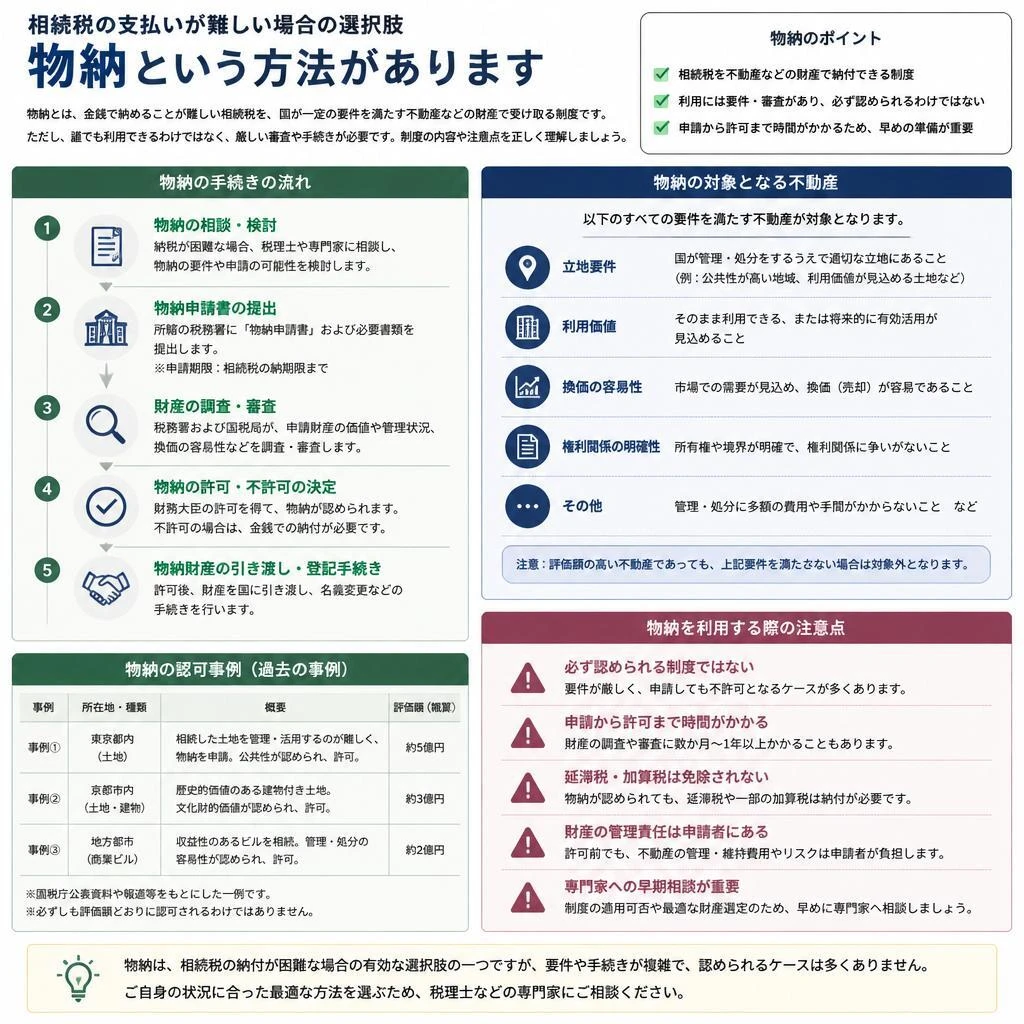 物納の仕組みとメリット