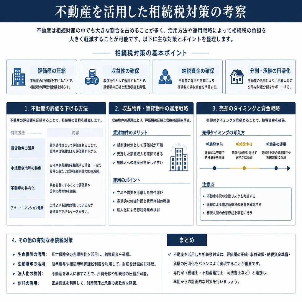 不動産を活用した相続対策
