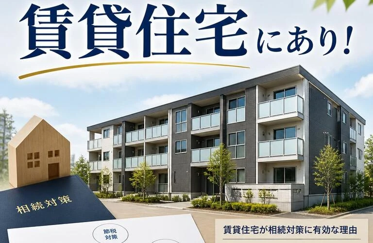 相続対策の鍵は賃貸住宅にあり！