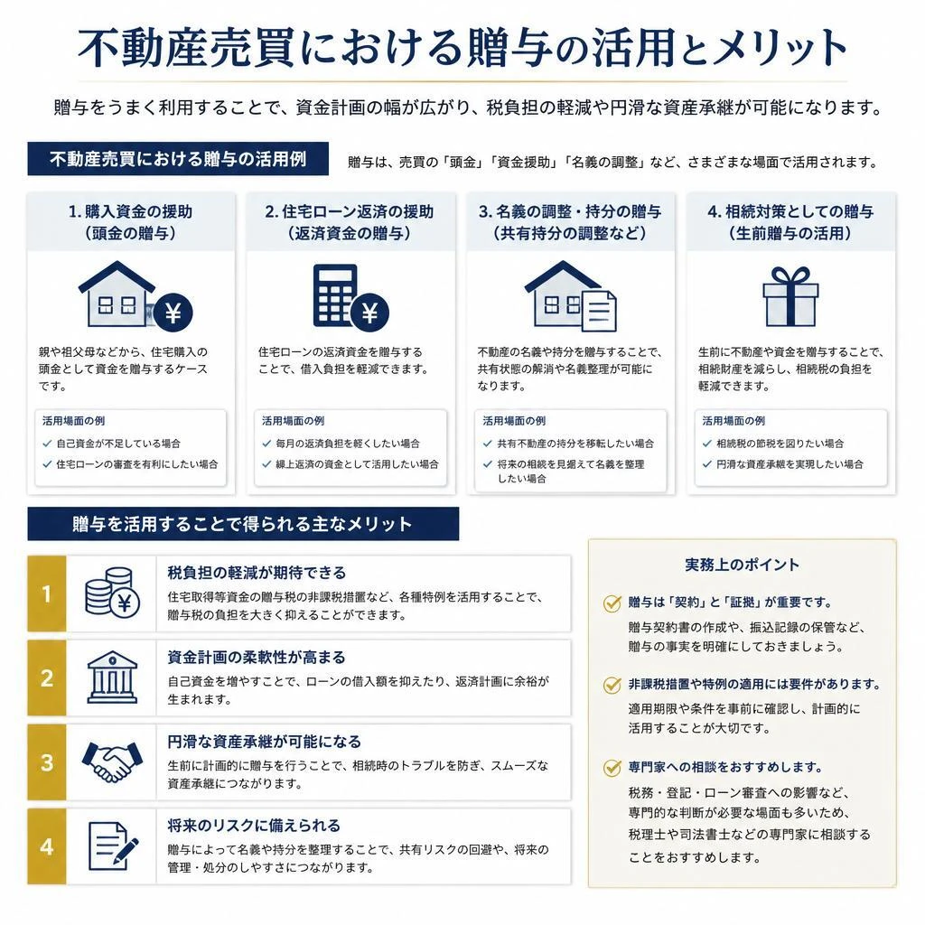 実務における贈与の活用方法
