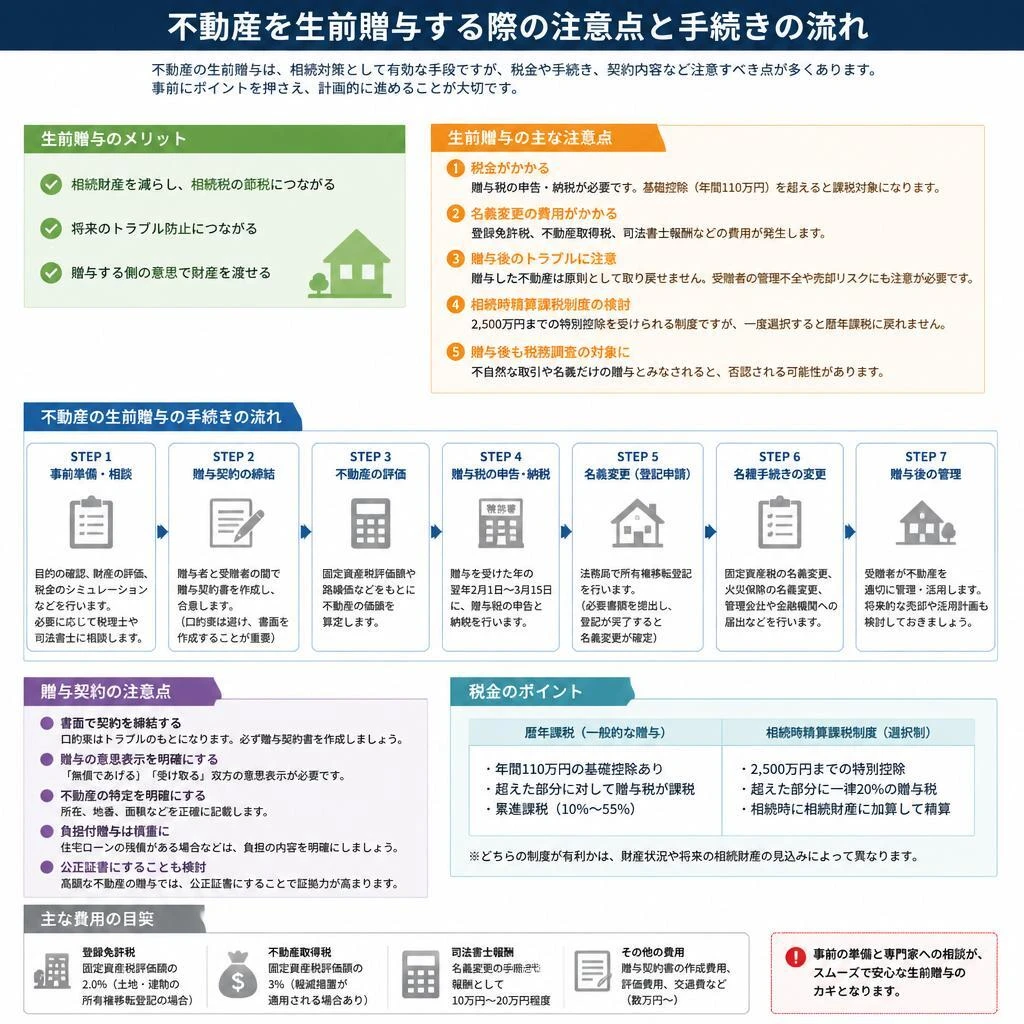 不動産と生前贈与の関係