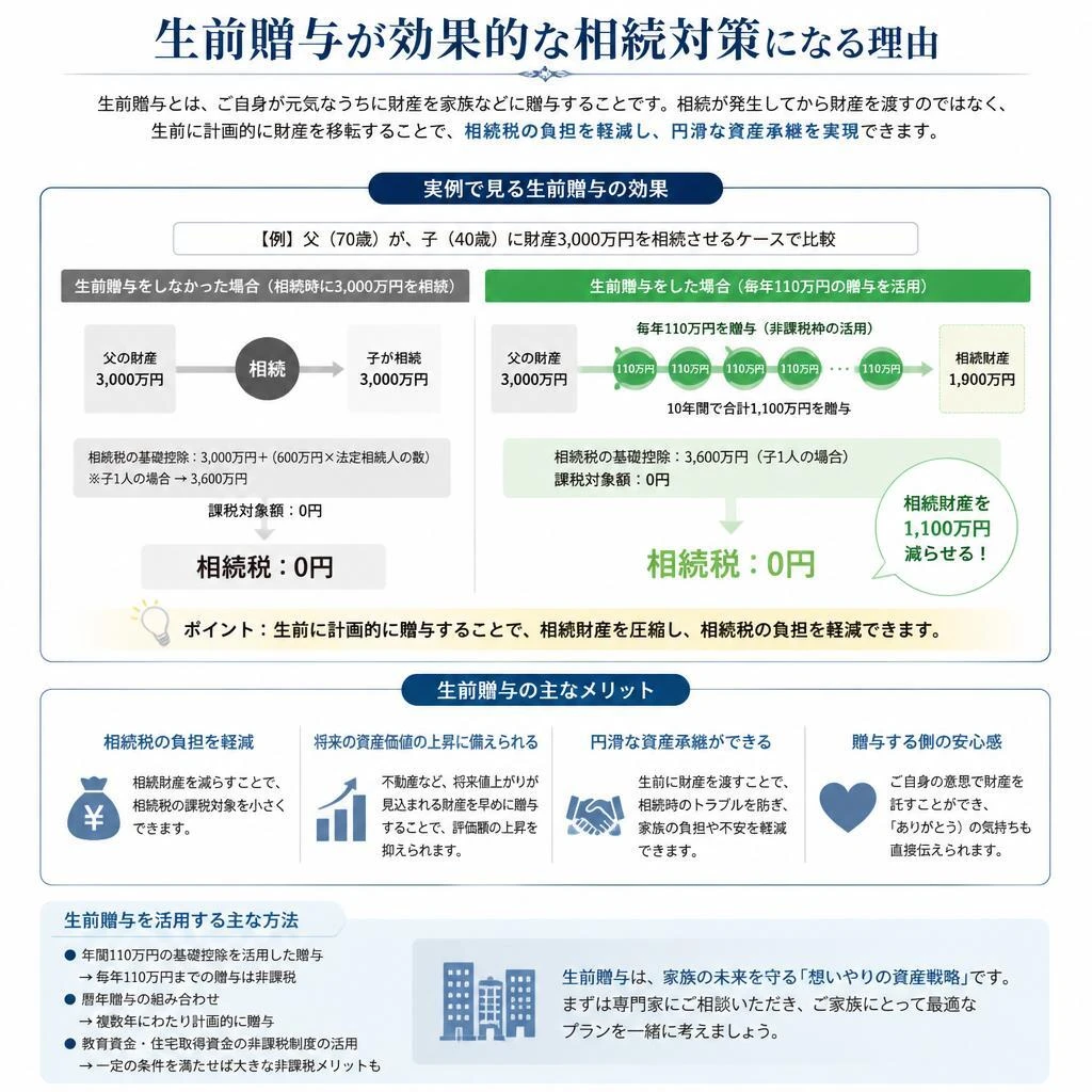 相続対策としての生前贈与
