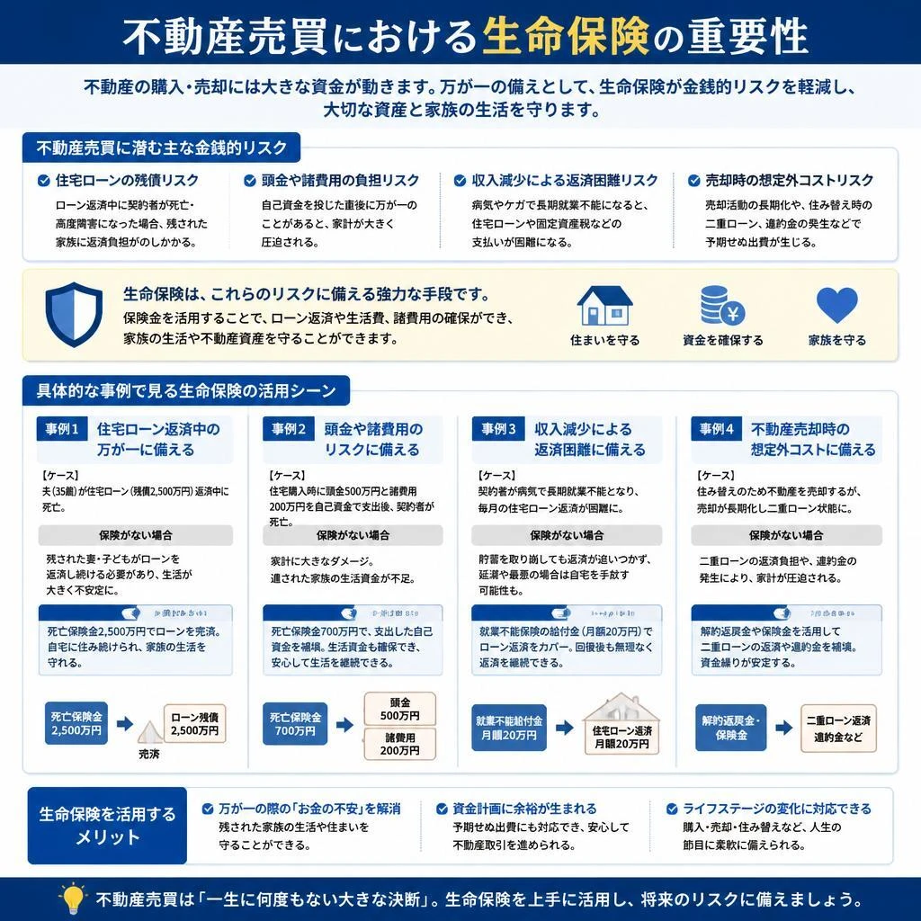 生命保険と不動産売買の関係
