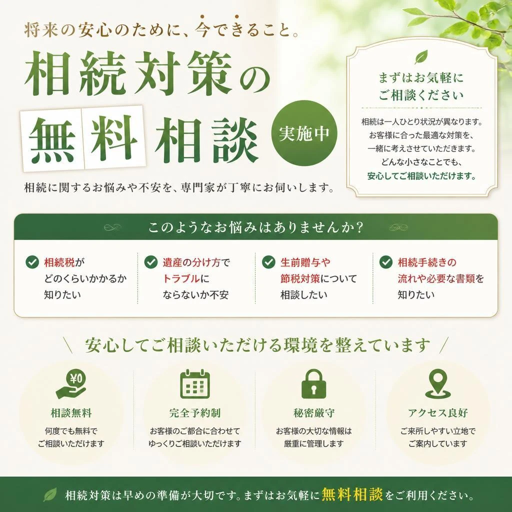 4. 当社による無料相談サービス