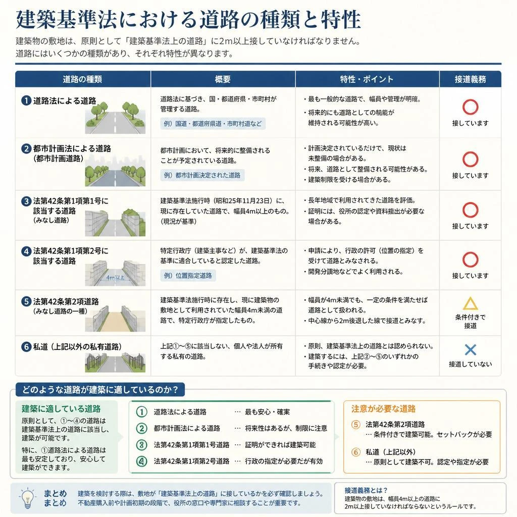 道路の種類とその重要性