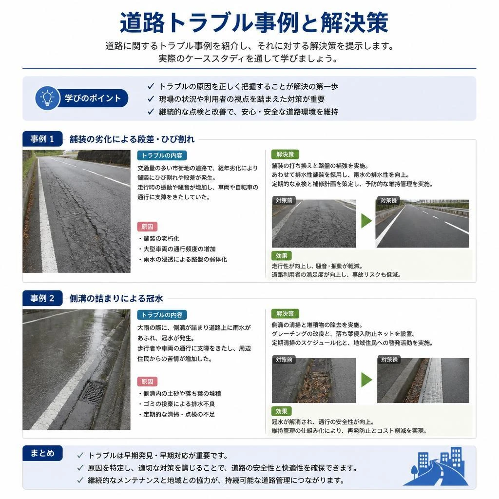 具体的なトラブル事例と対策