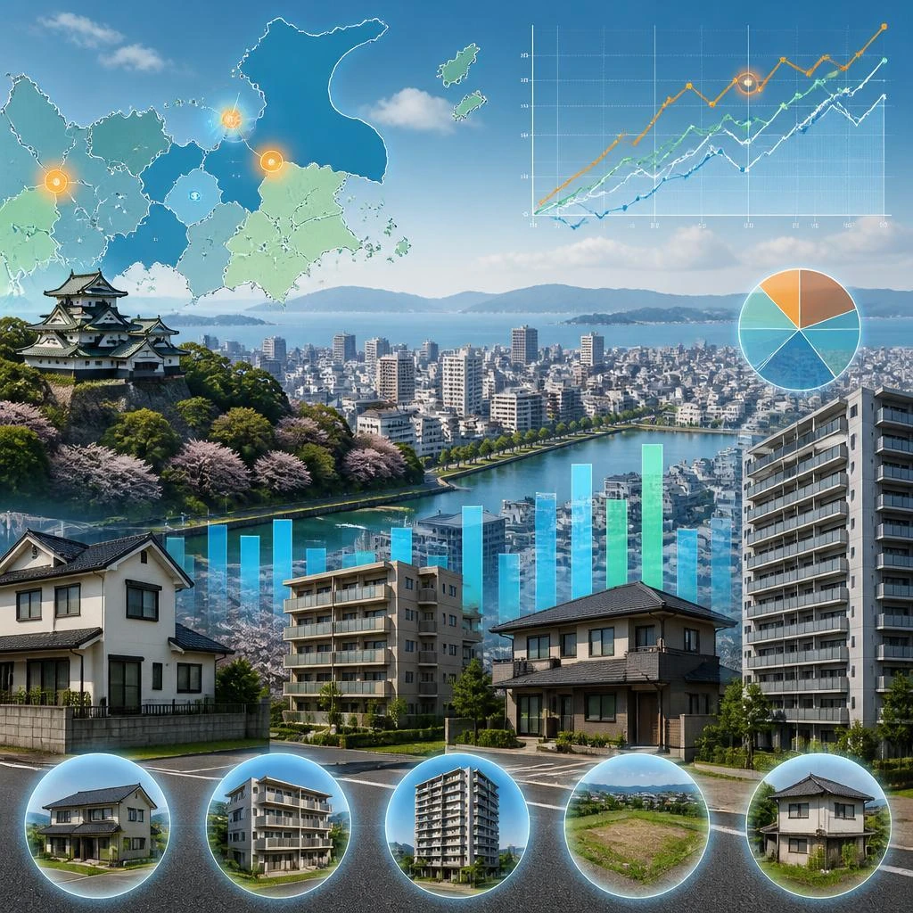 松山市の不動産市場の特徴