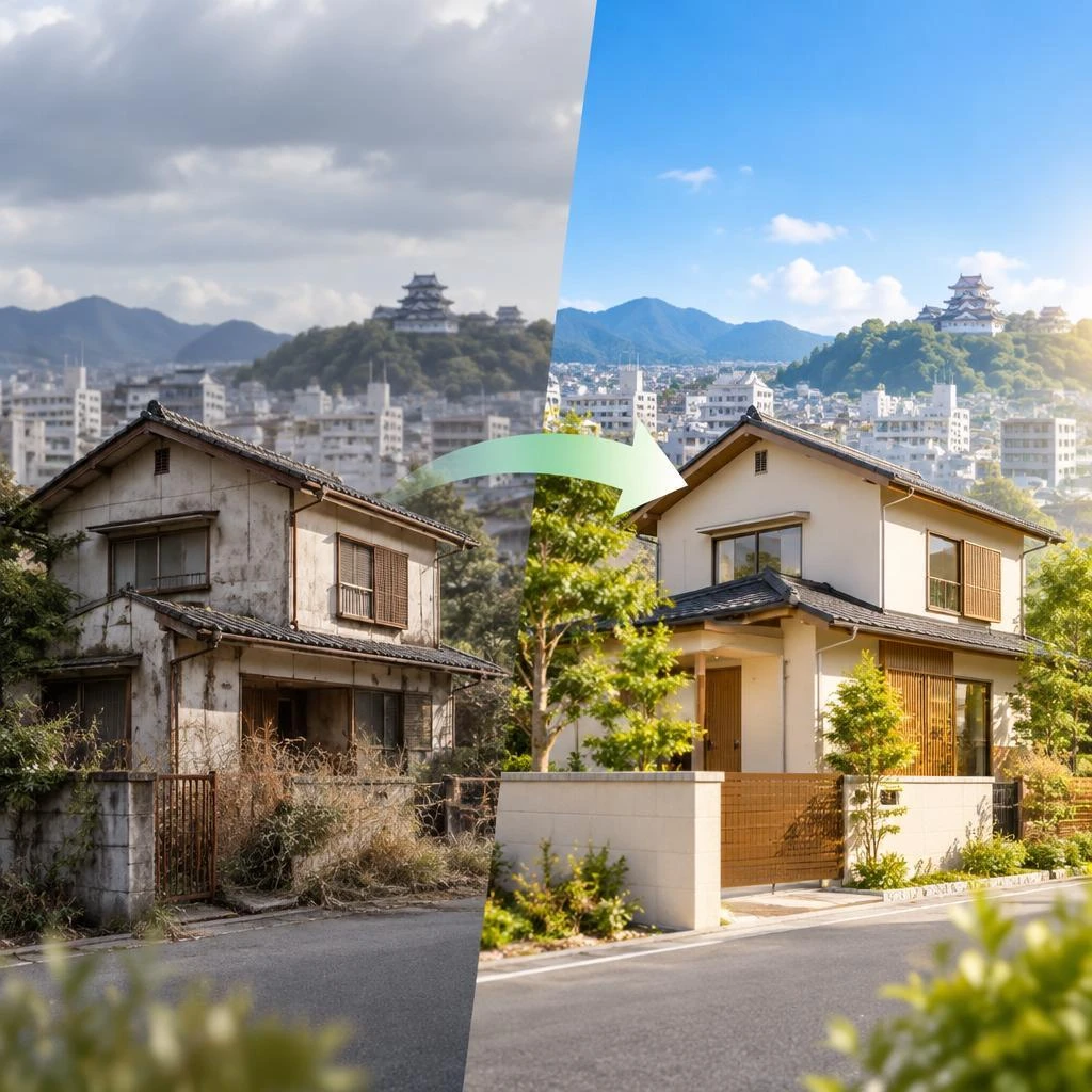 空き家を「負担」から「未来の資産」へ。松山市の不動産市場を知るプロと、納得の不動産買取を。