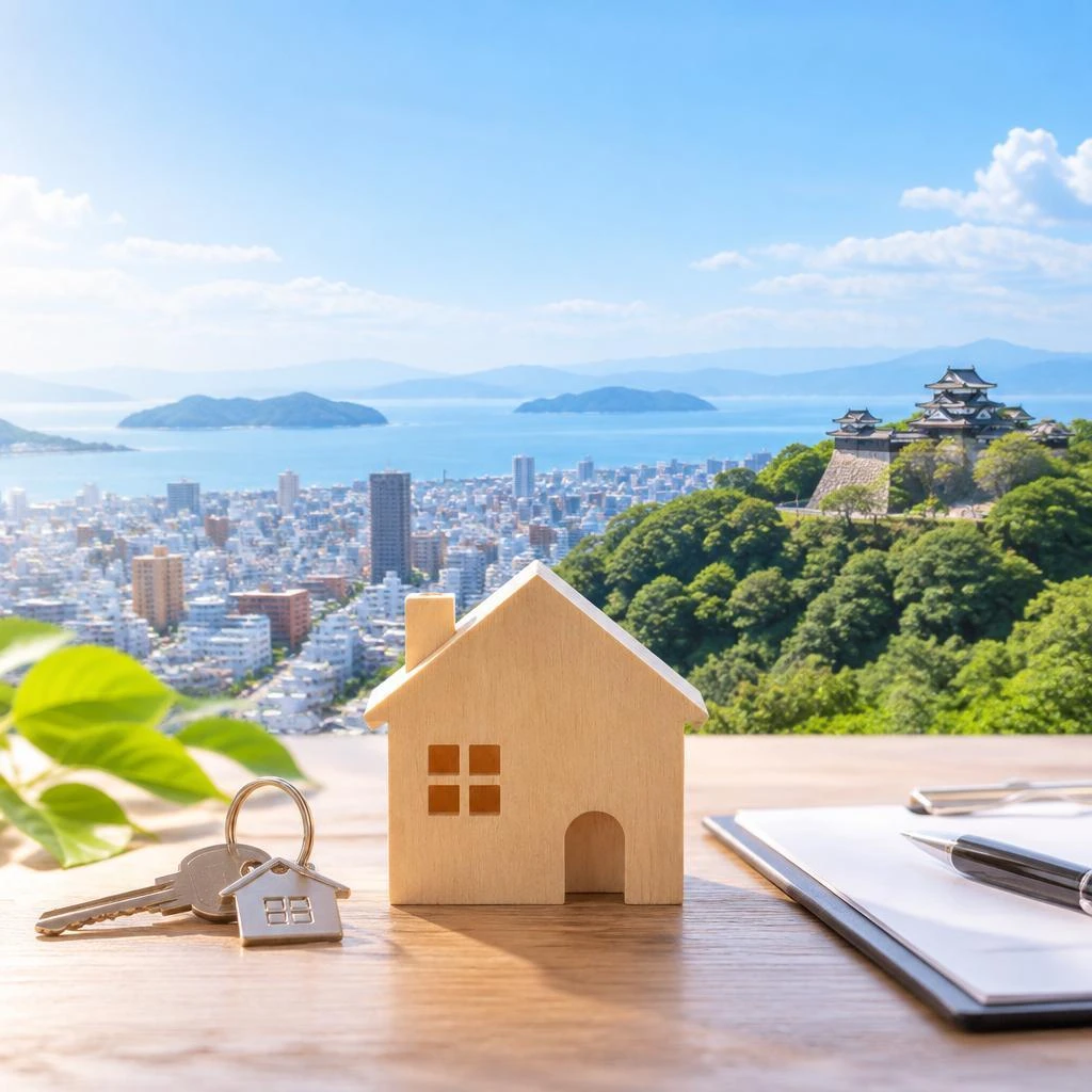 空き家の「売る」「貸す」に、新しい選択肢を。松山市の不動産事情を知り尽くしたプロが、あなたに合った一歩を一緒に考えます。
