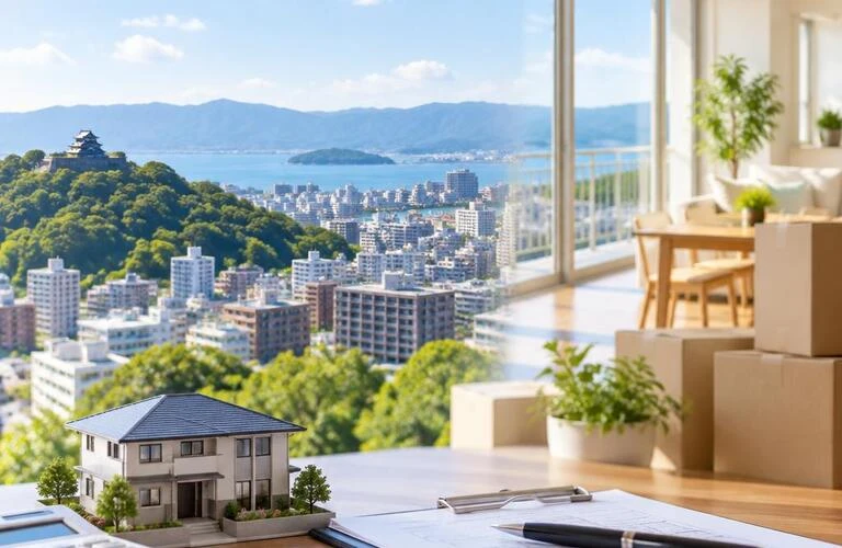 住み替えを、後悔のない新しい一歩に。売る・買うの順番から資金計画まで、松山市の不動産売買を30年以上支えてきた経験をもとに、お客様に合った買い替えを丁寧にサポートします。