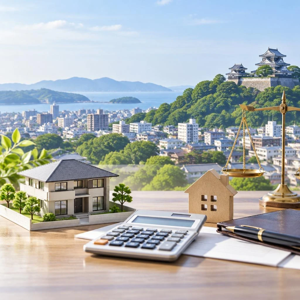 相続税評価を知ることが、納得できる不動産相続の第一歩。松山市の不動産と相続に精通したプロが、あなたの状況に寄り添います。