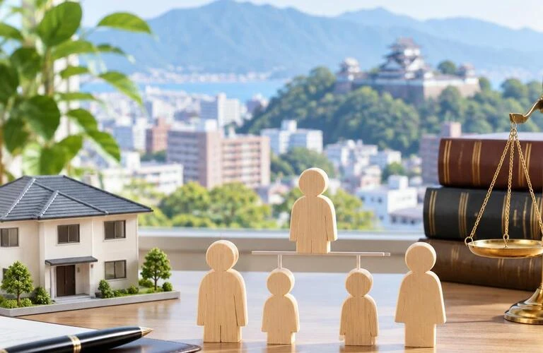 相続人の範囲を知ることが、納得できる不動産相続の第一歩。松山市の不動産と相続に詳しいプロが、複雑な状況を丁寧に整理します。