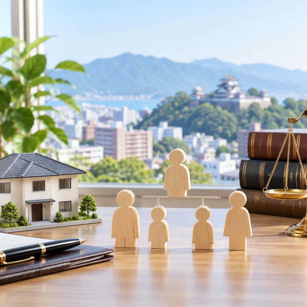 相続人の範囲を知ることが、納得できる不動産相続の第一歩。松山市の不動産と相続に詳しいプロが、複雑な状況を丁寧に整理します。